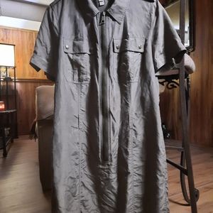 Authentic Burberry Dark Green Dress